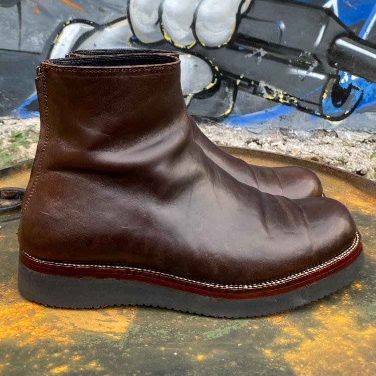 Pre-owned Fortis Sadewa Back Zipper Boots